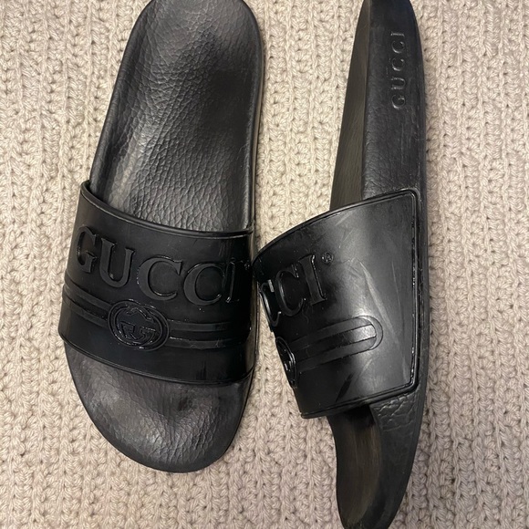 Authentic Gucci Slides - Picture 2 of 5